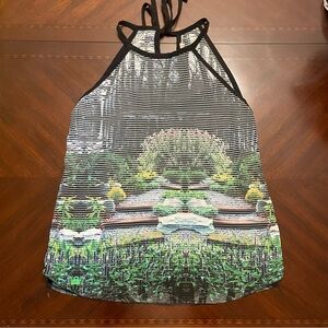 Forever 21 Garden Pattern Tank Top XS